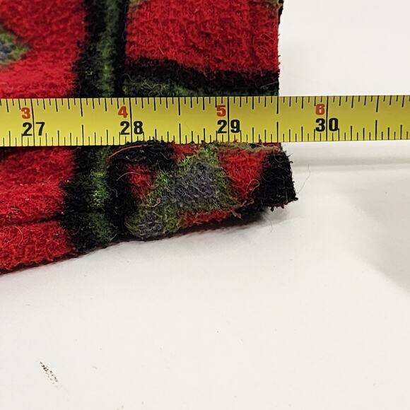 Bugle Boy Southwestern Fleece Shirt Jacket Mens Large Navajo Print Polyester 90s - Picture 15 of 16